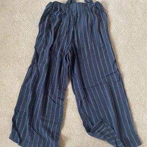 Navy pinstripe Wilfred Faun pant